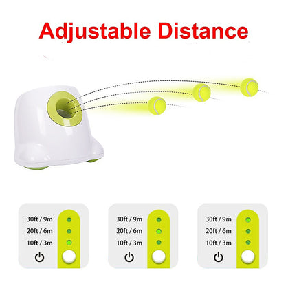Automatic Dog Ball Launcher | Tennis Fetch Throwing Machine