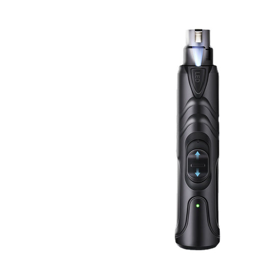Dual-Speed Pet Nail Grinder with LED Light | Dog & Cat