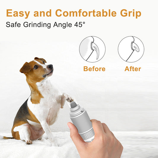 Rechargeable Pet Nail Grinder | Dog & Cat