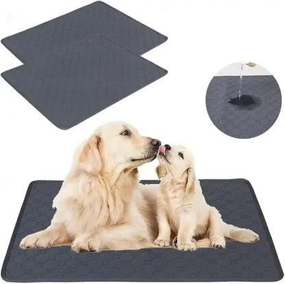 2-Pack Washable Waterproof Reusable Pet Pad | M 70x50cm