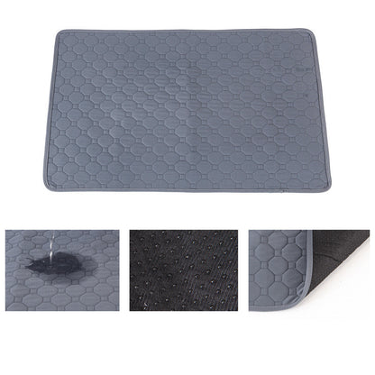 2-Pack Washable Waterproof Reusable Pet Pad | M 70x50cm