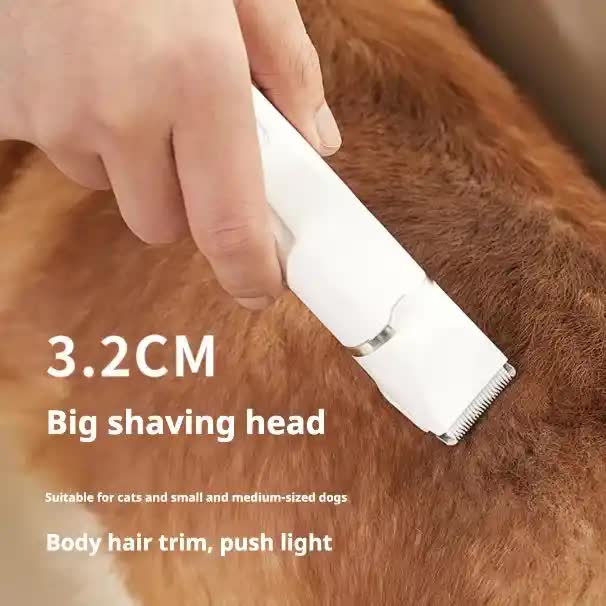 Blue T70 4-in-1 Pet Grooming Kit | Clipper Brush Comb Nail Grinder | Dog & Cat