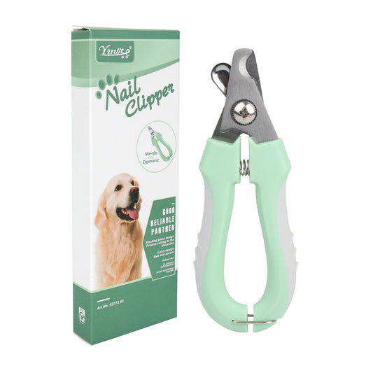3-Pack Green Professional Pet Nail Clippers | Stainless Steel | Safety Guard | Cats & Dogs
