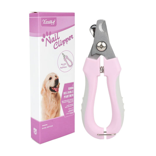 Purple 3 PCS Professional Pet Nail Clipper Set | Sharp Blades with Safety Guard | Ergonomic Handle