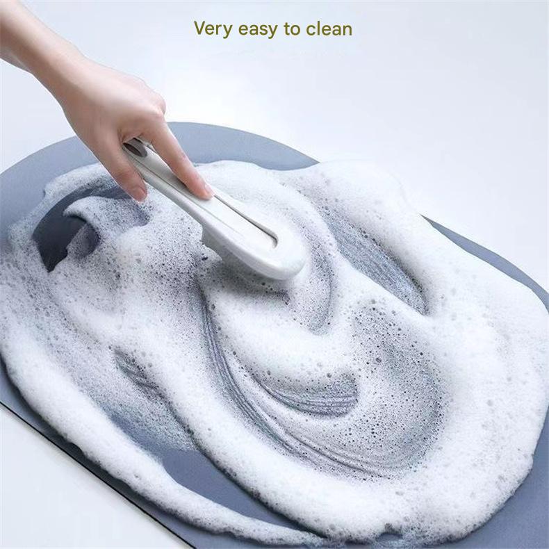 Style 1 White & Yellow Non-Slip Diatomite Pet Feeding Mat | 50x80cm