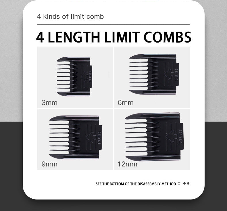 Platinum Professional Pet Grooming Clipper Kit | Rechargeable Low Noise | Ceramic Blades | 5-Speed