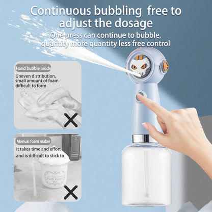 Light Blue Electric Pet Shampoo Foamer Gun | Dogs & Cats