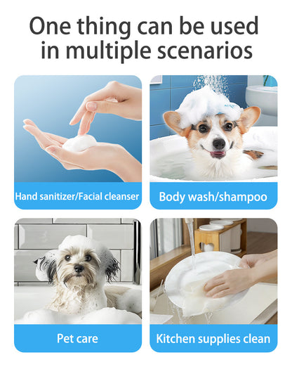 Light Blue Electric Pet Shampoo Foamer Gun | Dogs & Cats