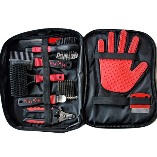 Dog & Cat Grooming Multi-Tool Kit | Storage Case | Fur & Nail Care
