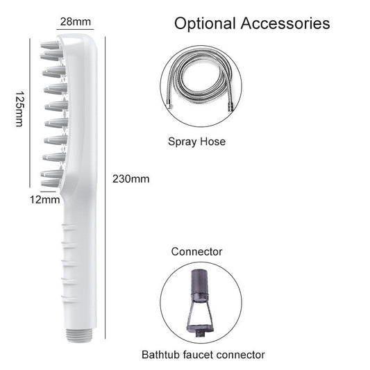 Handheld Pet Grooming Shower Sprayer with Comb | Dog & Cat