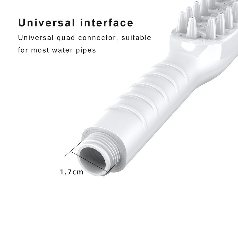 Handheld Pet Grooming Shower Sprayer with Comb | Massage Nozzle | Dog & Cat