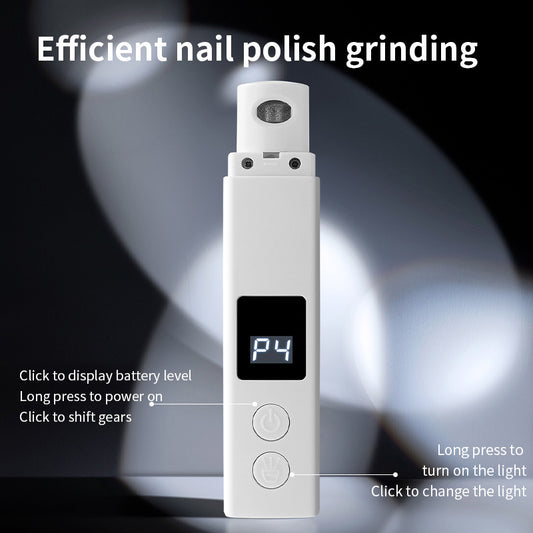 Black Electric Pet Nail Grinder | LCD Display | Cats & Dogs