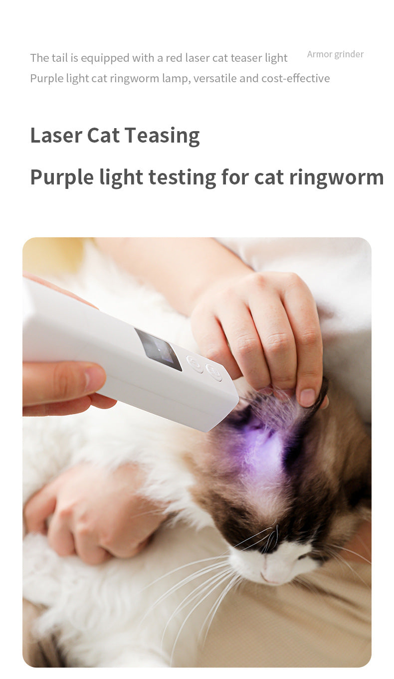 Black Electric Pet Nail Grinder | LCD Display | Rechargeable | Quiet Motor | Cats & Dogs