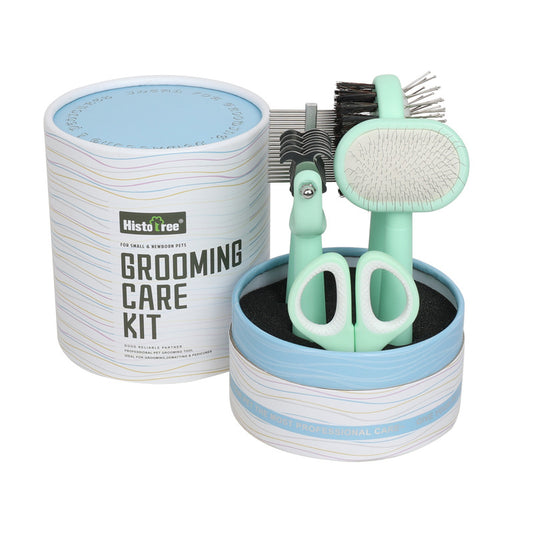 Green & Blue 5-in-1 Pet Grooming Care Kit | Dog & Cat
