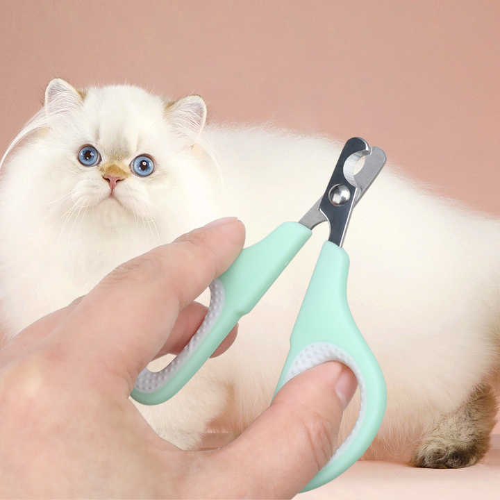 Blue 5-in-1 Pet Grooming Kit | Deshedding Brush Comb Nail Clipper | Dog & Cat