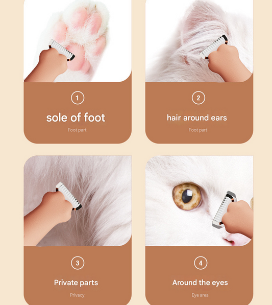 Pink Precision Pet Paw Trimmer | Waterproof & Rechargeable