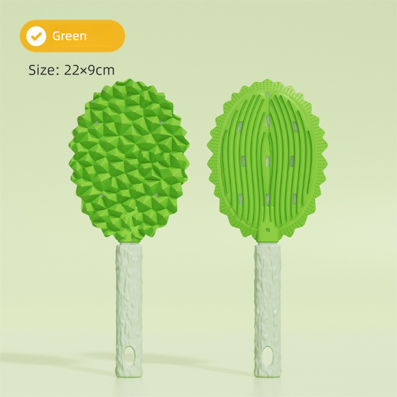 Green Durian Pet Massage Comb 2-Pack | Dual-Sided TPR | Deshedding & Skin Massage | Cats