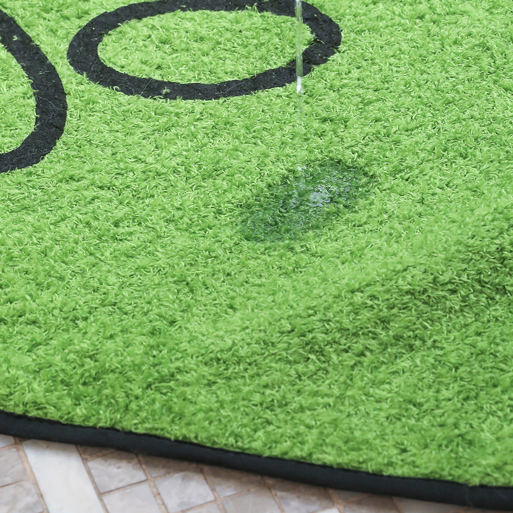 2-Pack Artificial Grass Pet Mat | Soft Fast-Drying Non-Slip Sleeping Pad | Dog & Cat 60x90cm