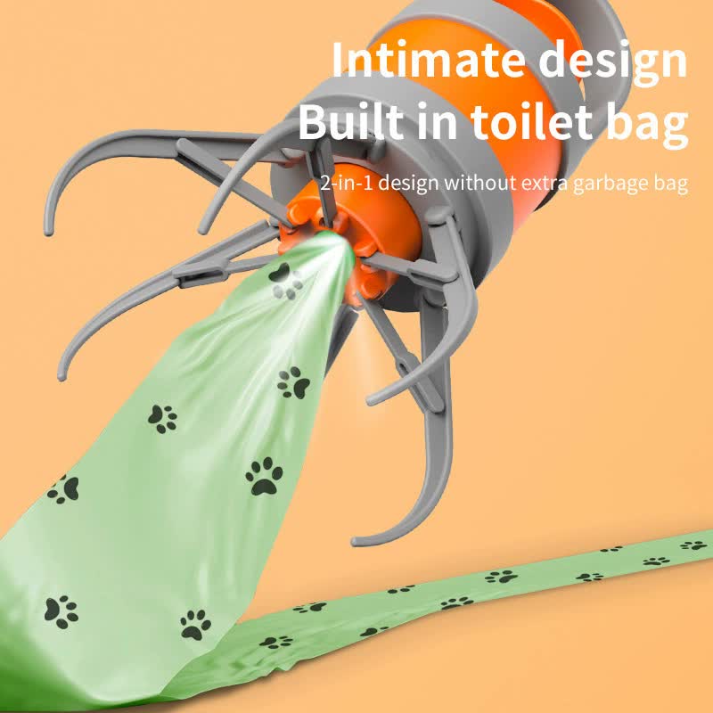 Portable Compact Pet Waste Scooper | Hygienic Poop Picker | Dogs & Cats
