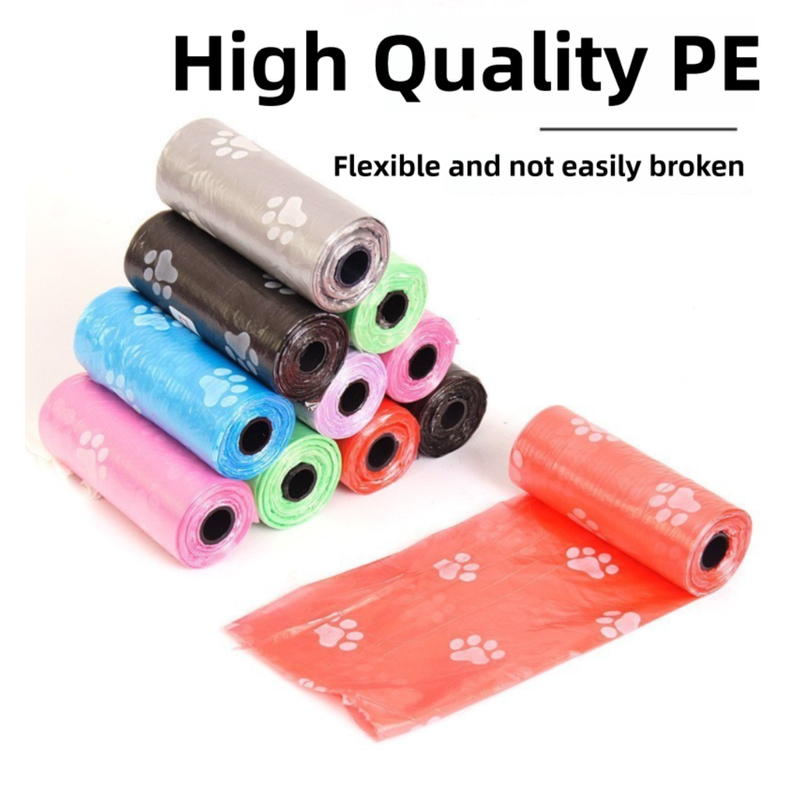 300-Count Biodegradable Dog Poop Bags | Bone Dispenser Included | Leak-Proof | Bulk Pack