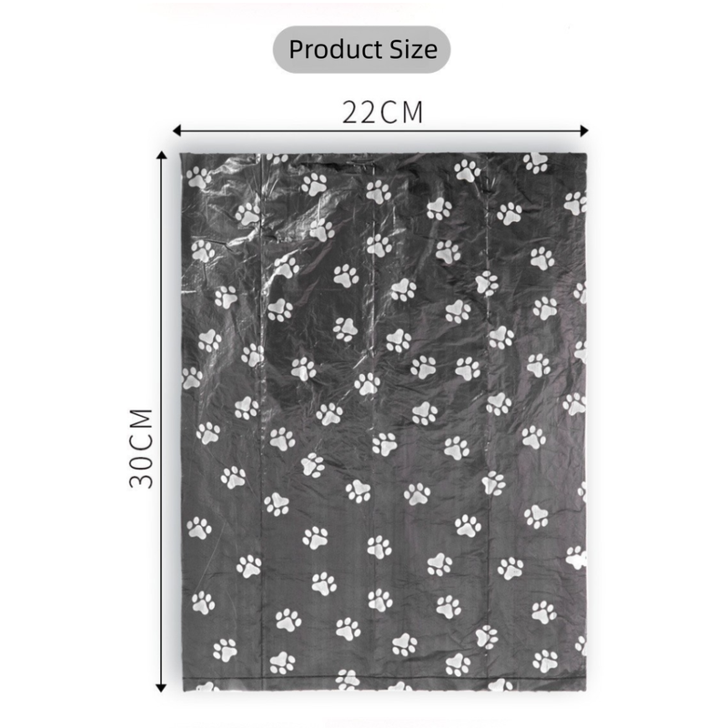 300-Count Biodegradable Dog Poop Bags | Bone Dispenser Included | Leak-Proof | Bulk Pack