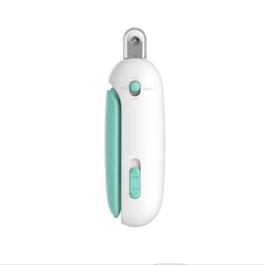 Green Adjustable Pet Nail Clipper 2-Pack | Safety Guard | Hidden Nail File | Cats & Dogs