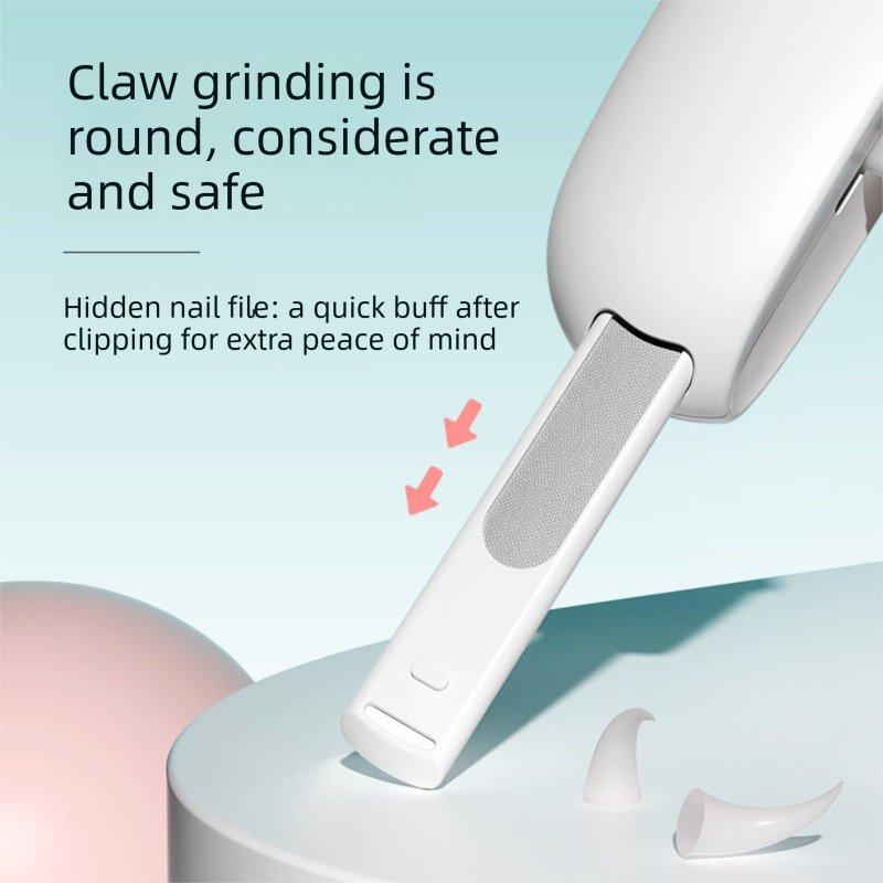 Green Adjustable Pet Nail Clipper 2-Pack | Safety Guard | Hidden Nail File | Cats & Dogs