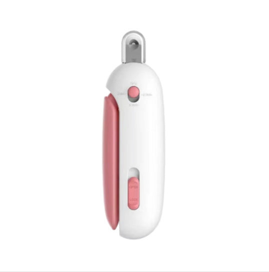 Pink Adjustable Pet Nail Clipper 2-Pack | Safety Guard | Hidden Nail File | Cats & Dogs