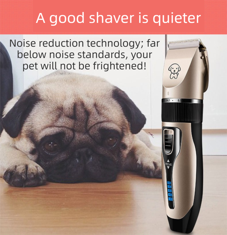 Black K5 Professional Pet Grooming Clipper | Low Noise | Dog & Cat