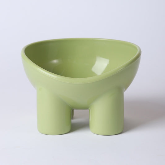 Macaron Elevated Pet Bowls | 2-Pack Green