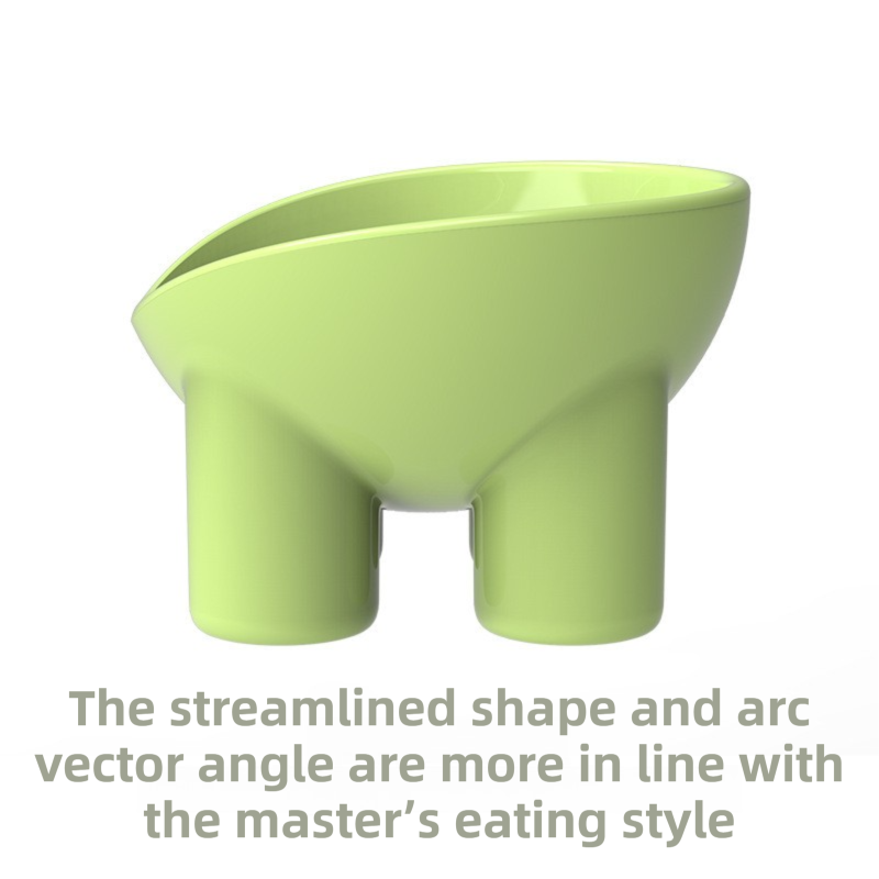 Macaron Elevated Pet Bowls | 2-Pack Pink | Anti-Tip Tilted Neck Protection