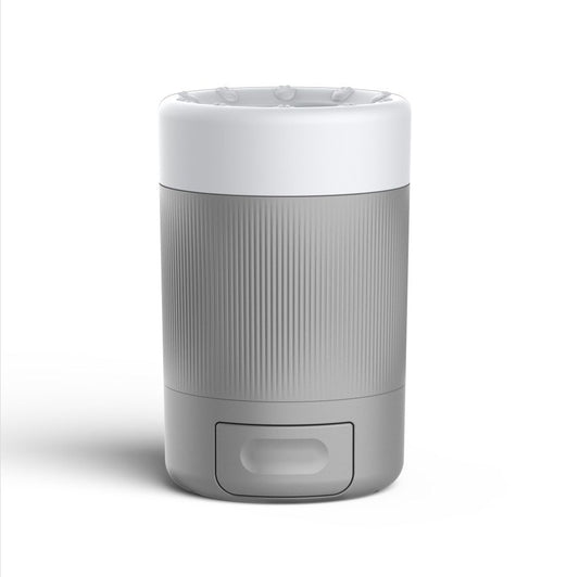 Grey Pet Paw Cleaner Cup | Portable Foot Washer with Silicone Bristles | Small to Medium Dogs & Cats