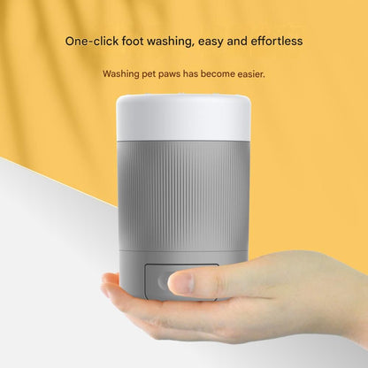 Orange Pet Paw Cleaner Cup