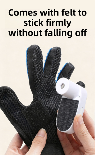 2-Pack Pet Grooming Spray Glove | White & Black USB Mister | Deshedding & Massage | Dog & Cat