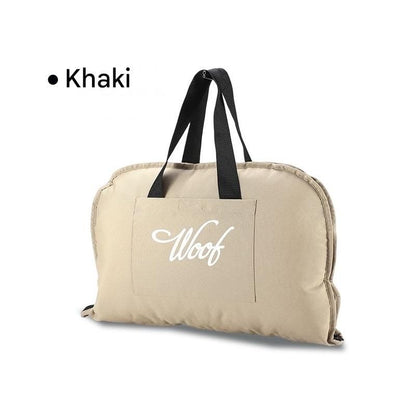 Khaki M size Portable Foldable Pet Bed Mat