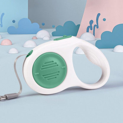 Green 3M Automatic Retractable Dog Leash