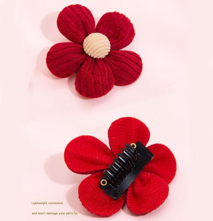 Size XL Bee Fleece Hoodie Jumper for Small Dogs & Cats with 5 Hair Clips - Winter Warm Pet Apparel Australia